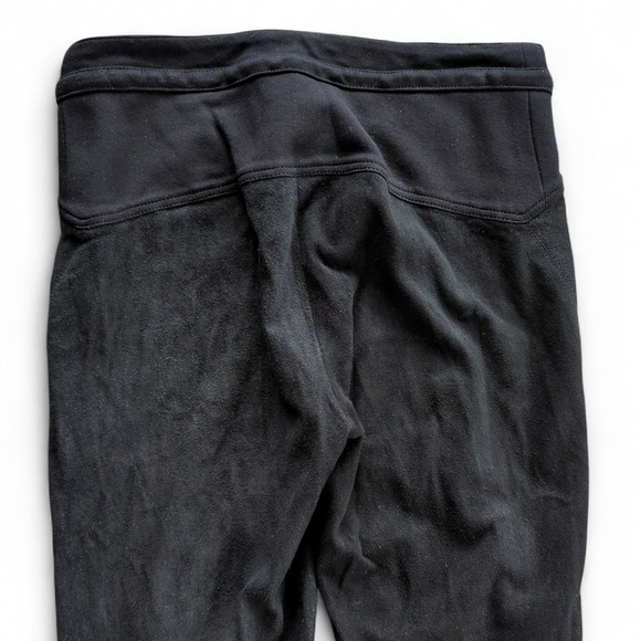 Isabel Benenato Black Leather Drawstring Leggings US 4–6 - Picture 6 of 11